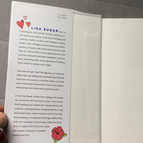 NWT Power Your Happy Hardcover - Picture 3 of 4